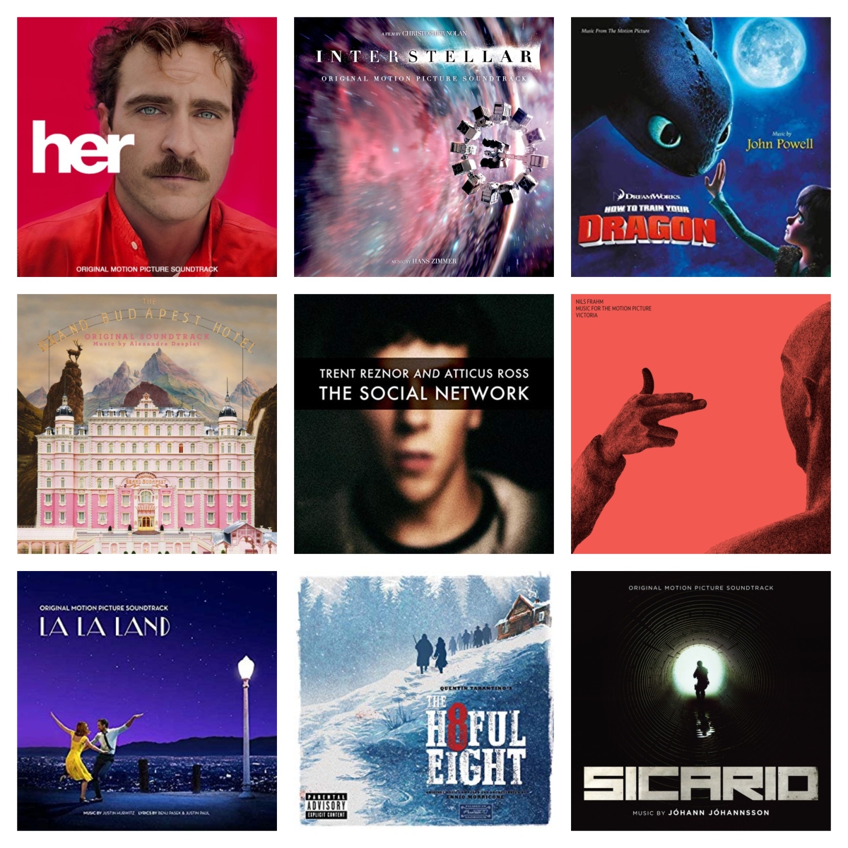 50 mejores bandas sonoras de la década (2010-2019)